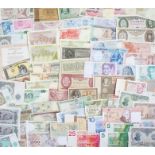 World banknotes, to include Slovenia, Poland, Portugal, Macedonia, Netherlands, Greece, etc, (qty)