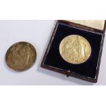 Royal Horticultural Society medals, two silver medals awarded to C.R.F. Lutwidge and Ion