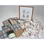 Large collection of cigarette cards, to include a large quantity of loose cards, three albums and