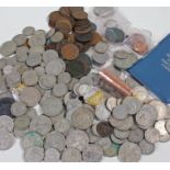 Collection of coins, to include a selection of pre 1947 Half Crowns, Shillings, etc, Decimal set,