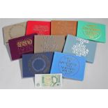 Coinage of Great Britain coins sets, to include 1970, 1972, 1973, 1974, 1975, 1976, 1977, 1978 and