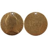 George III Guinea, shield back