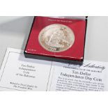 Bahamas Ten Dollar silver proof Coin with Certificate of Authenticity