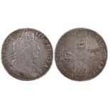 William IV Half Crown, 1697, Shield reverse, (S.3494)