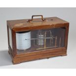 Early 20th Century barograph, Wilson Warden & Co Ltd, London 3527/41, with a glazed front housing