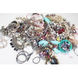 Quantity of costume jewellery (qty)