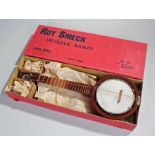 Roy Smeck ukulele banjo, junior model, No. 208, within the original box