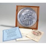 Commemorative silver, limited edition Pobjoy Mint roundel, The Chellini Madonna, weight advertised