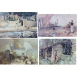 After William Russell Flint (1880-1969) Four prints of ladies, (4)