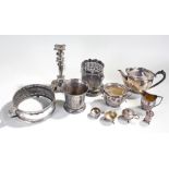 Mixed lot of Silver plated ware