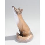 Royal Copenhagen porcelain fox, numbered 946 / 1475