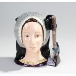 Royal Doulton Character jug, Anne Boleyn, D 6644