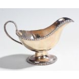 Silver sauce boat, Birmingham 1925, 124 grams