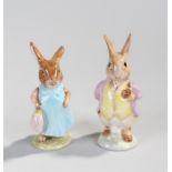 Two Beswick porcelain Beatrice Potter figures, (2)