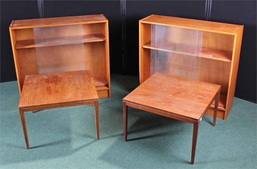 20th Century contemporary furniture, to include two coffee tables and two cabinets, (4) - Image 3 of 4
