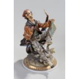 Capodimonte porcelain figure, Of an Artist, by Tosca, 26cm high