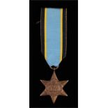 Second World War Air Crew Europe Star, unnamed as issued