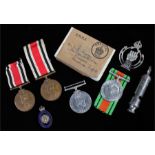 Medals, to include two Special Constabulary medals (JOSEPH DANIELS) and (PAR. OFFR. FREDERICK