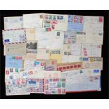 Stamp collection. COVERS. Small selection of mainly early C20 items inc censored, German,