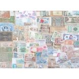 Banknotes, to include France, Japan, Yugoslavia, Italy, Portugal, etc, (qty)