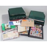 Collection of stamps, to include multiple albums containing stamps of the world, (qty)