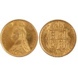 Victoria half Sovereign