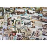 Large quantity of postcards of various subjects. (qty)