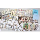 Large quantity of cigarette and sweet cards, to include Cadet Sweets, Wills, Players, Cricketers,