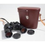 Carl Zeiss pair of binoculars, cased, 8 x 50 Octarem