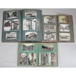 Collection of postcards, to include an album featuring postcards of Holland and Amsterdam, farmers