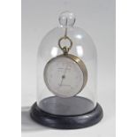 Aide & Son pocket barometer, the signed silvered dial Adie & Son 50 Princes Street, Edinburgh,