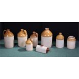 Stoneware jars