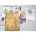 British Legion battlefields pilgrimage 1928, together with a British Legion badge, £2 coin Legion