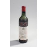 Chateau Mouton Rothschild, Pauillac, 1959, one bottle