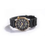 Citizen Automatic Divers gentleman's stainless steel wristwatch, the black signed dial with luminous