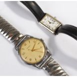 Wristwatches, to include a gentleman's Yeoman, and a ladies Accurist, (2)