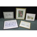 Collection of pictures, to include Paula Williamson, Quiet Waters, Charles Henry Money Mileham,
