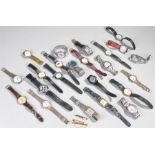 Collection of Gentleman's wrist watches, (Qty)