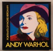 Warhol,Andy - "Portraits of Ingrid Bergmann",Leporello im bedruckten Orig.Karton,Galerie Börjeson,