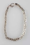 Armband - Sterling Silber, 925 gestempelt, aufwändig geformte Glieder, L.ca.23,5cm, Gew.ca.30g