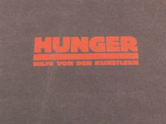 Hunger-Mappe - Mappe mit 4 Originallithographien (von 7) und einem Titelblatt, 1924, Berlin, Neuer
