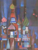 Matzat, Gerhard (1921-1994) - Basilius-Kathedrale in Moskau, Farblithografie, datiert 1957/81,