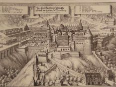 Merian, Matthäus(1593-1650) - "Das ChurFürstliche Pfälzische Schloß und Gartten zu Haydelberg",