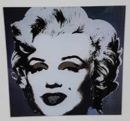 Warhol, Andy (1928-1987) - "Marilyn", Farboffset, PP-Ausschnitt ca.20x20cm,im PP unter Glas gerahmt