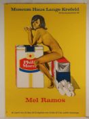 Ramos, Mel(*1935) - Ausstellungsplakat für die Retrospektive im Museum Haus Lange Krefeld von 20.