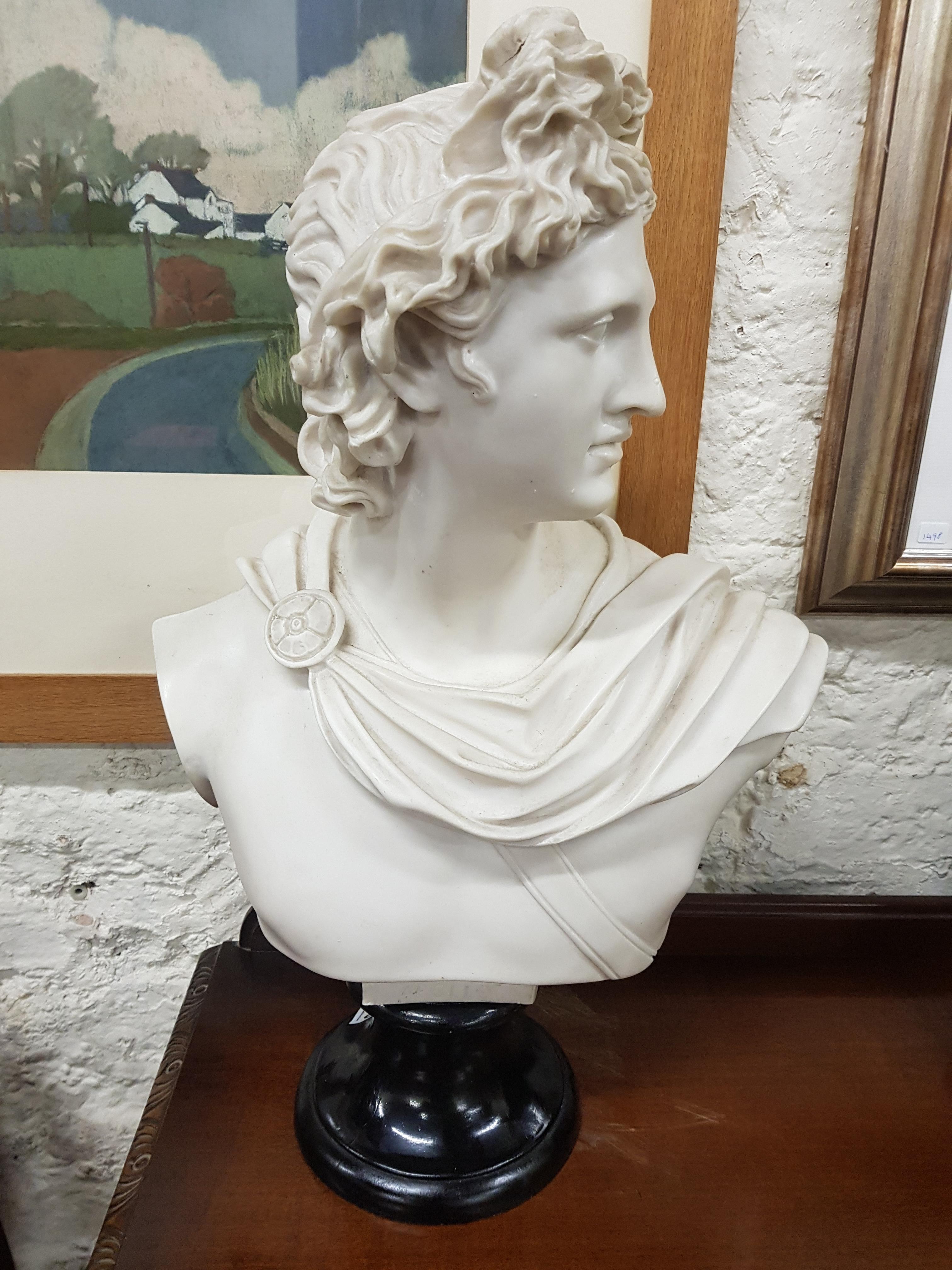 LARGE ITALIAN BUST - APOLLO