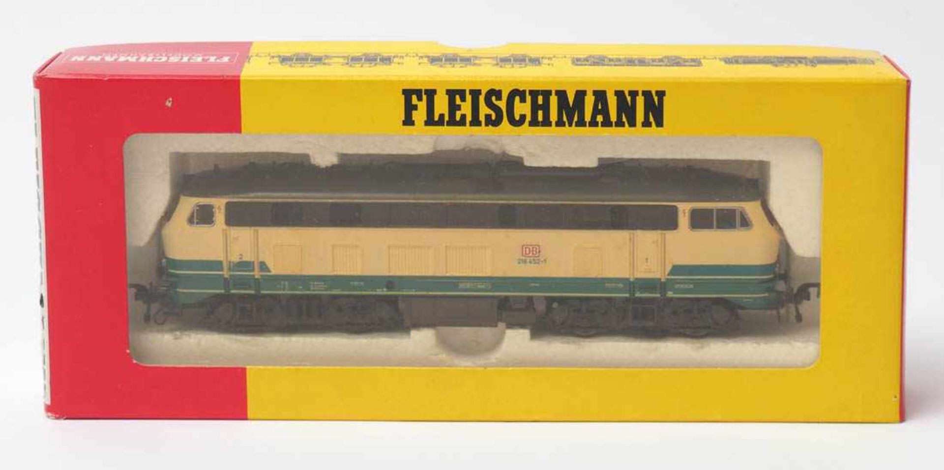 Diesellok, Fleischmann, Spur H0 Modellnummer 4933. Im originalen Karton.