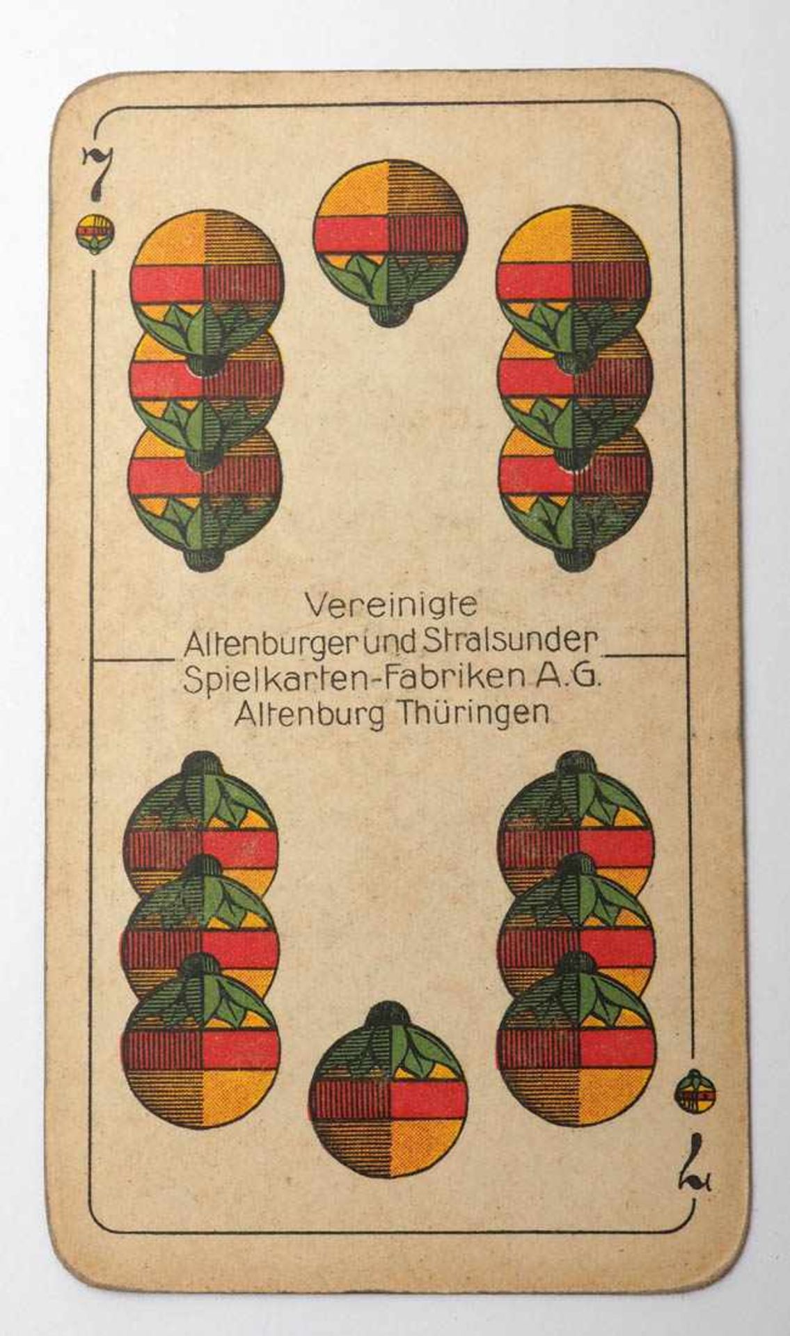 Kartenspiel, Altenburg, um 1900 - Bild 2 aus 2