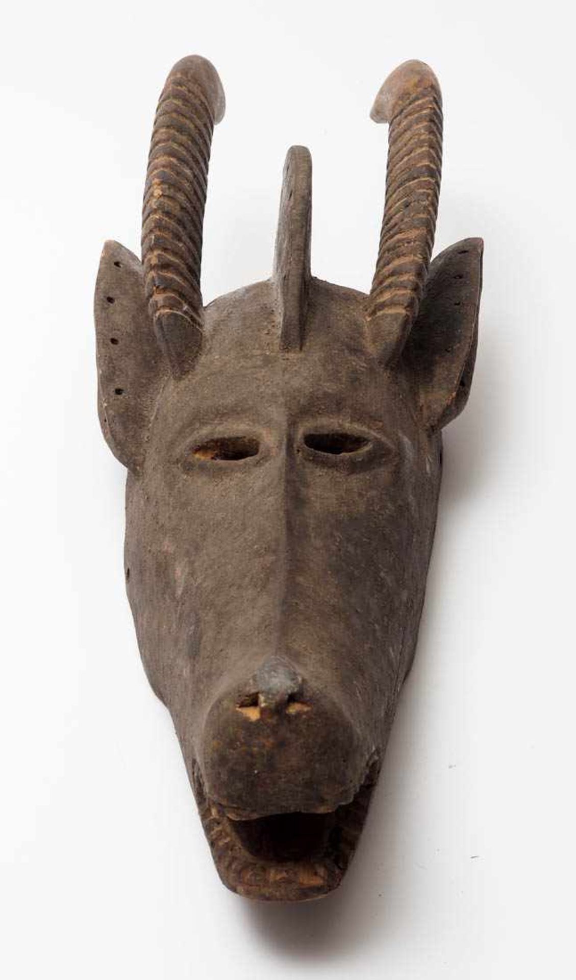 Antilopen-Maske, Bobo-Fing, Burkina Faso Geschnitztes Holz. H.55cm. Vgl. Die Kunst von - Bild 2 aus 4