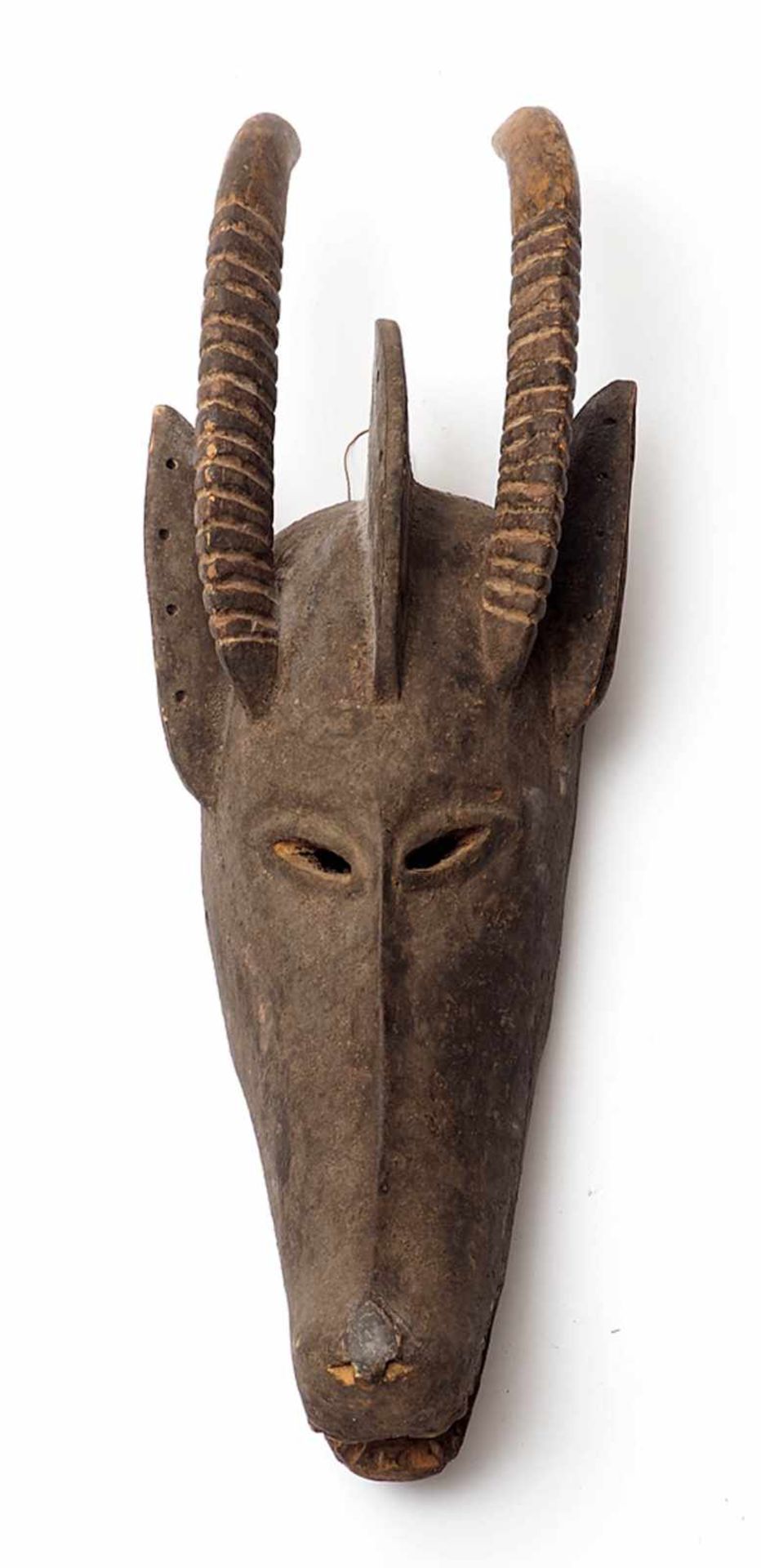 Antilopen-Maske, Bobo-Fing, Burkina Faso Geschnitztes Holz. H.55cm. Vgl. Die Kunst von